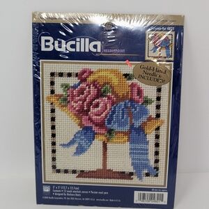 Bucilla Needlepoint Kit Victorian Hat 4821